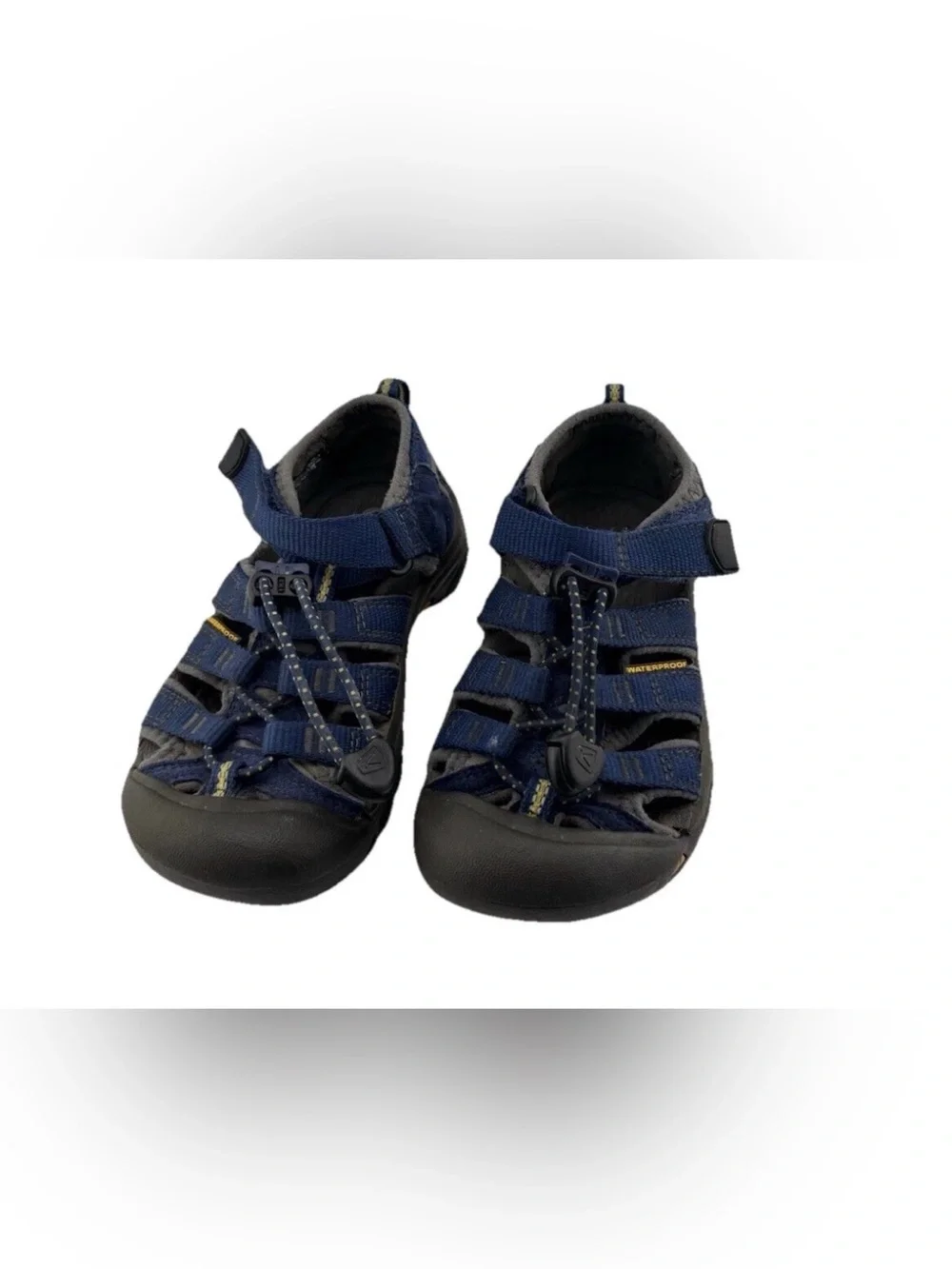 KEEN Newport H2 Waterproof Sandals Youth Size 10 Blue Hiking Water Shoes